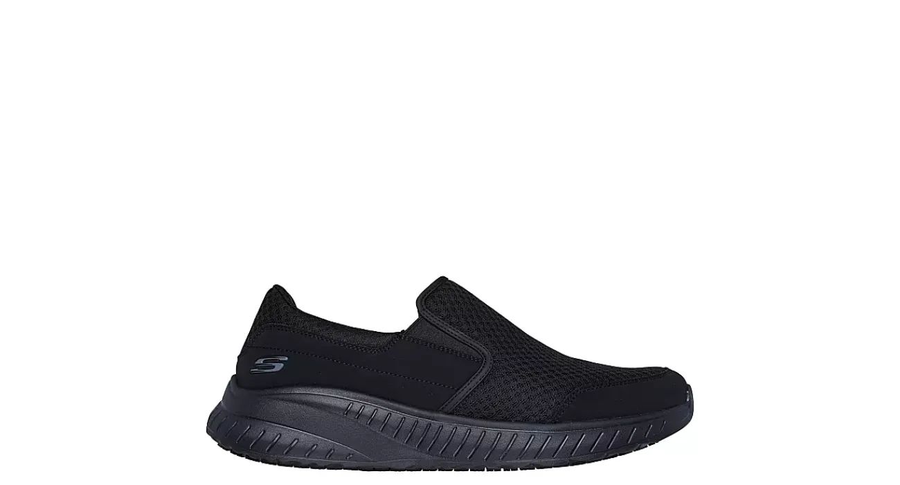 MENS SQUAD CHAOS URGRAN SLIP RESISTANT WORK SHOE>SKECHERS Discount