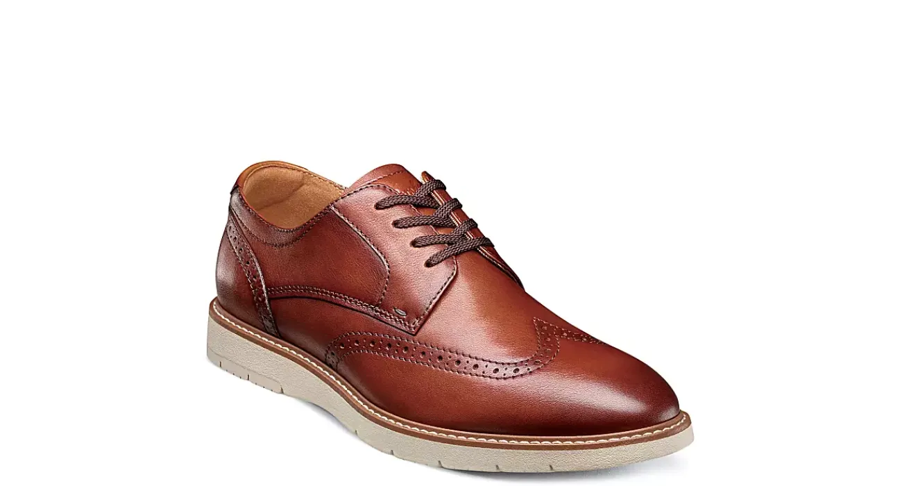 MENS VIBE WINGTIP OXFORD>FLORSHEIM Discount