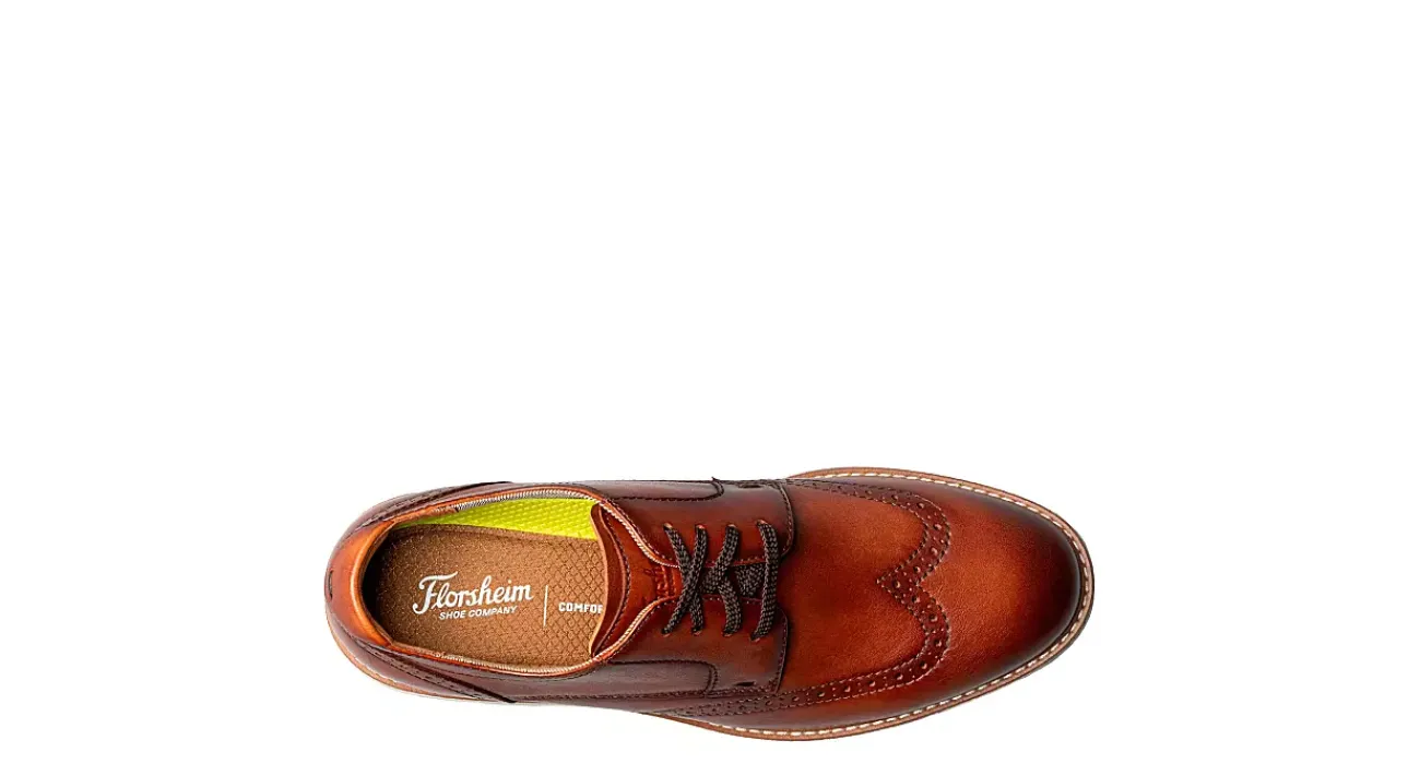 MENS VIBE WINGTIP OXFORD>FLORSHEIM Discount