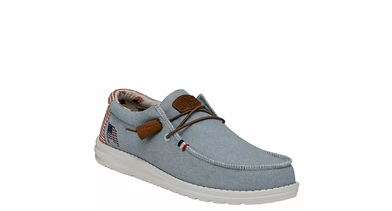 MENS WALLY AMERICANA SLIP ON SNEAKER>HEYDUDE Online