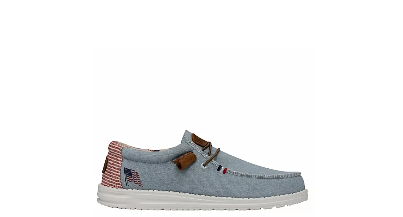 MENS WALLY AMERICANA SLIP ON SNEAKER>HEYDUDE Online