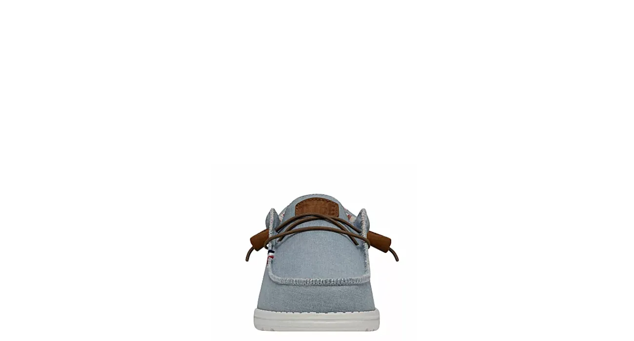 MENS WALLY AMERICANA SLIP ON SNEAKER>HEYDUDE Online