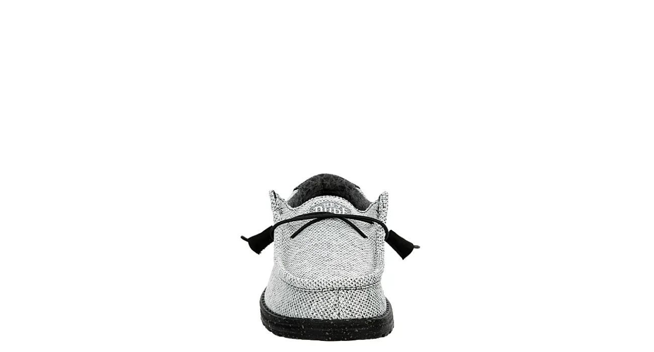MENS WALLY KNIT SLIP ON SNEAKER>HEYDUDE
