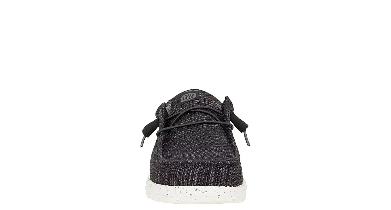 MENS WALLY KNIT SLIP ON SNEAKER>HEYDUDE