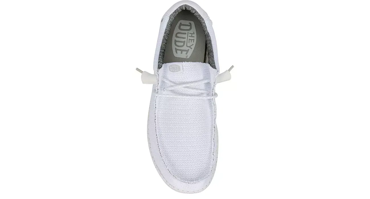 MENS WALLY KNIT WIDE SLIP ON SNEAKER>HEYDUDE Sale