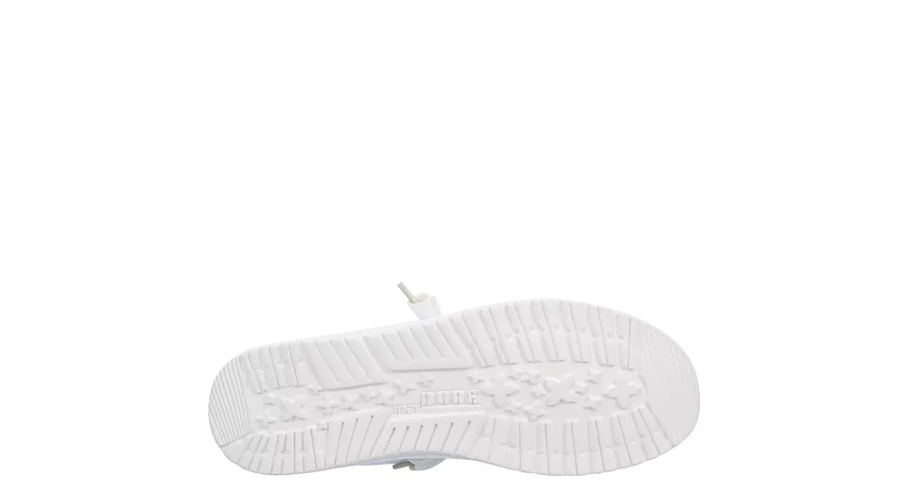 MENS WALLY KNIT WIDE SLIP ON SNEAKER>HEYDUDE Sale