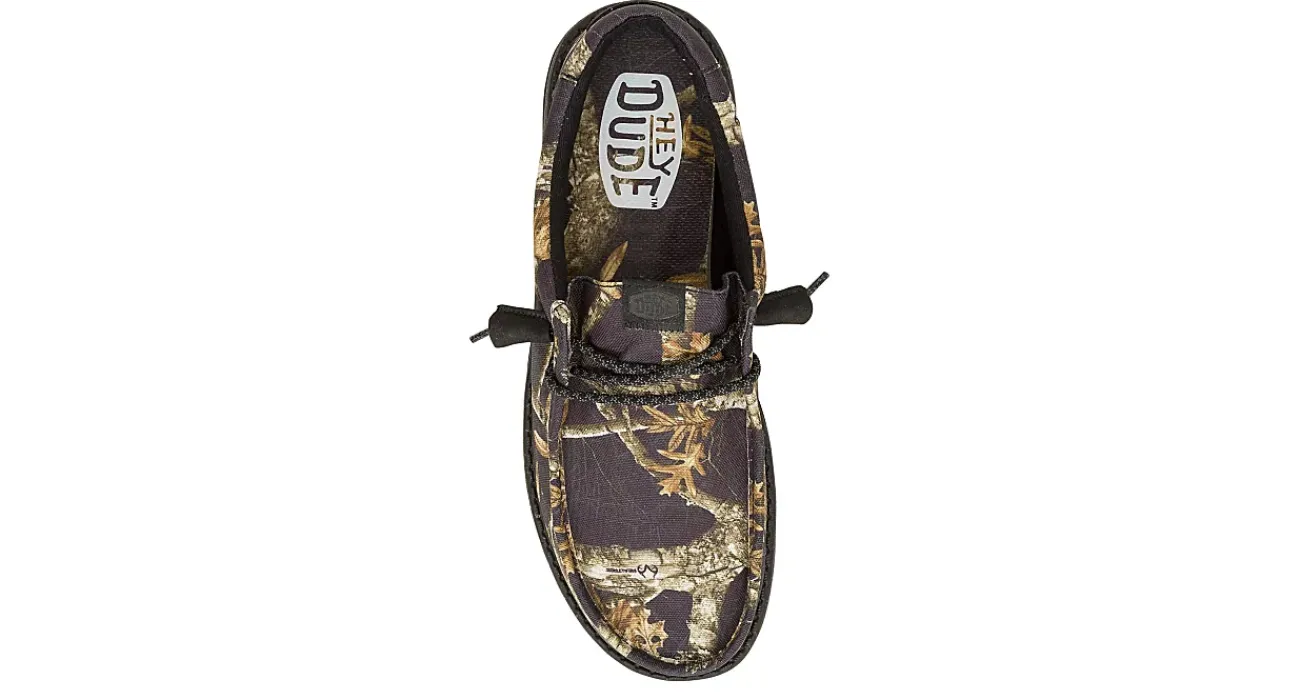 MENS WALLY REALTREE EDGE COLORS SLIP ON SNEAKER>HEYDUDE Outlet