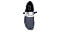 MENS WALLY TRI-VARSITY SLIP ON SNEAKER><noscript><img width=