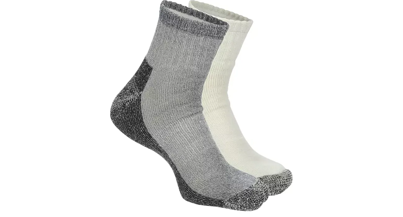 MENS WOOL QUARTER SOCKS 2 PAIRS>RACK ROOM Clearance