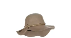 UNISEX WOOL FELT FLOPPY HAT WITH GOLD CHAIN>SUN N SAND Clearance