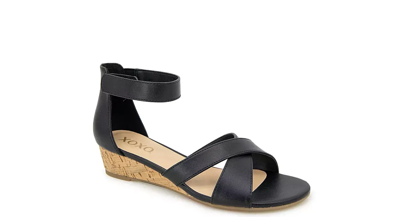 WOMENS ALISHA DRESS WEDGE SANDAL>XOXO Outlet