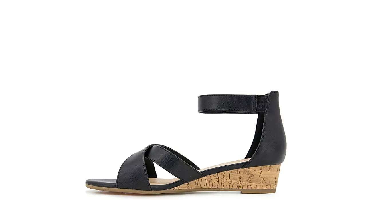 WOMENS ALISHA DRESS WEDGE SANDAL>XOXO Outlet