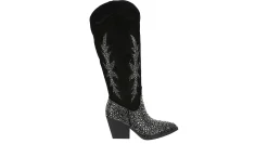 WOMENS APPLE WIDE CALF WESTERN BOOT>MADDEN GIRL
