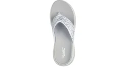 WOMENS ARCH FIT- DAZZLE FLIP FLOP SANDAL><noscript><img width=