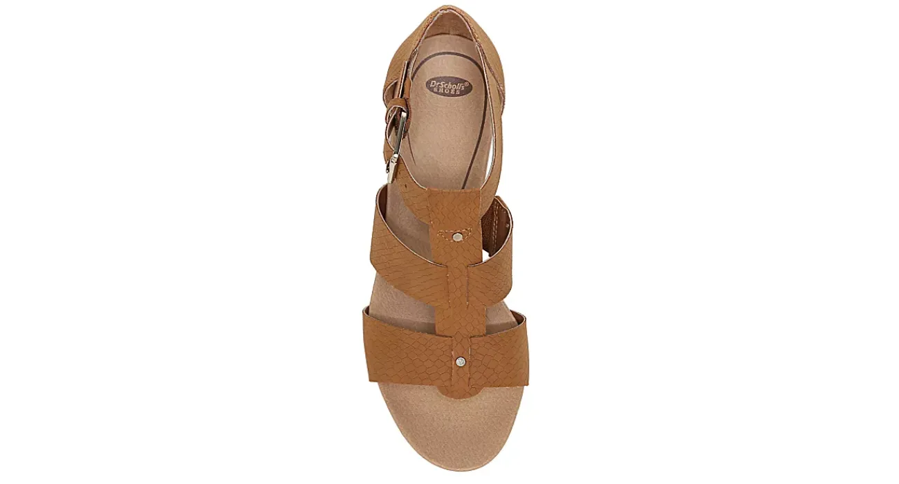 WOMENS BARTON WEDGE SANDAL>DR. SCHOLL'S