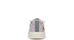 WOMENS BEACHSIDE AMERICANA STRIPE CANVAS SLIP ON SNEAKER><noscript><img width=