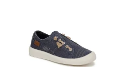 WOMENS BEACHSIDE TWILL FABRIC SLIP ON SNEAKER>BLOWFISH MALIBU New