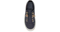 WOMENS BEACHSIDE TWILL FABRIC SLIP ON SNEAKER><noscript><img width=