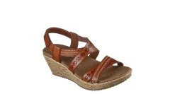 WOMENS BEVERLEE-DELICATE GLOW WEDGE SANDAL>SKECHERS Hot