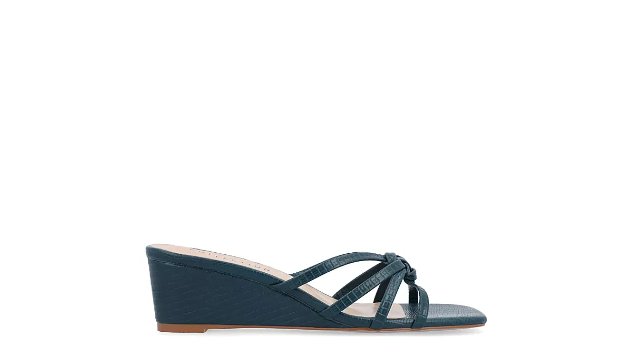 WOMENS BLAYKE WEDGE SLIP ON SANDAL>JOURNEE COLLECTION Outlet