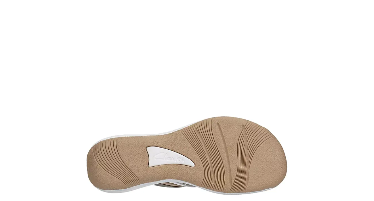 WOMENS BREEZE CORAL FLIP FLOP SANDAL>CLARKS