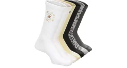 WOMENS CHUCK FLORAL CREW SOCKS 6 PAIRS>CONVERSE Discount