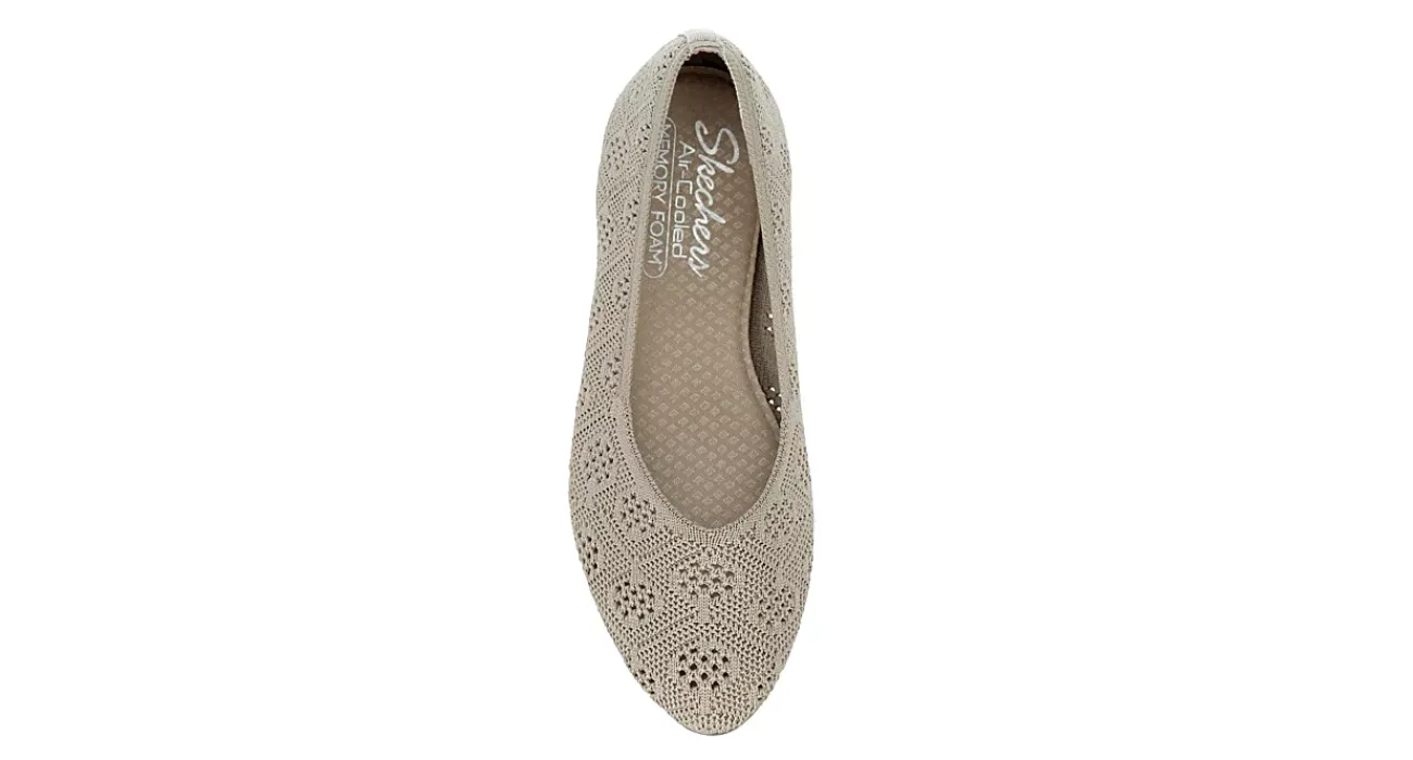 WOMENS CLEO 2.0 KNITTY WITTY FLAT>SKECHERS Clearance