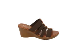 WOMENS CLOVER WEDGE SANDAL>ITALIAN SHOEMAKERS New
