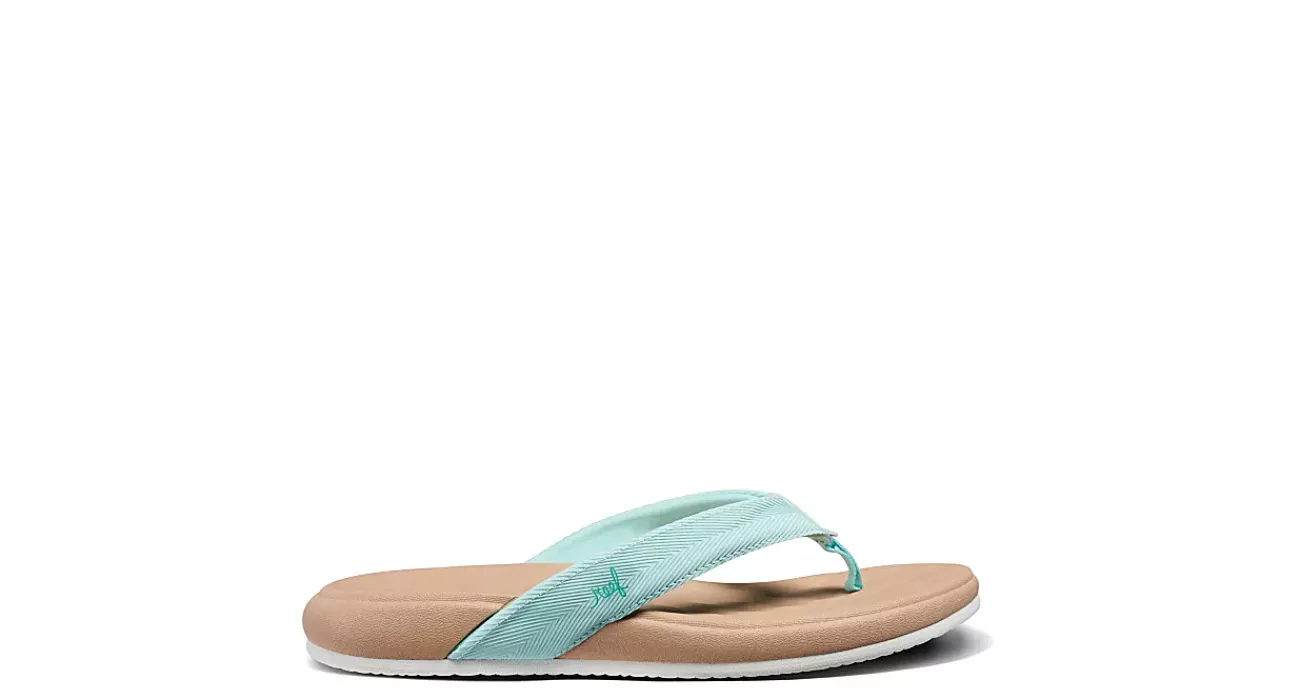 WOMENS CUSHION HARMONY FLIP FLOP>REEF New