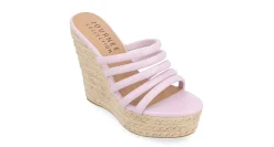 WOMENS CYNTHIE WEDGE SANDAL>JOURNEE COLLECTION Clearance