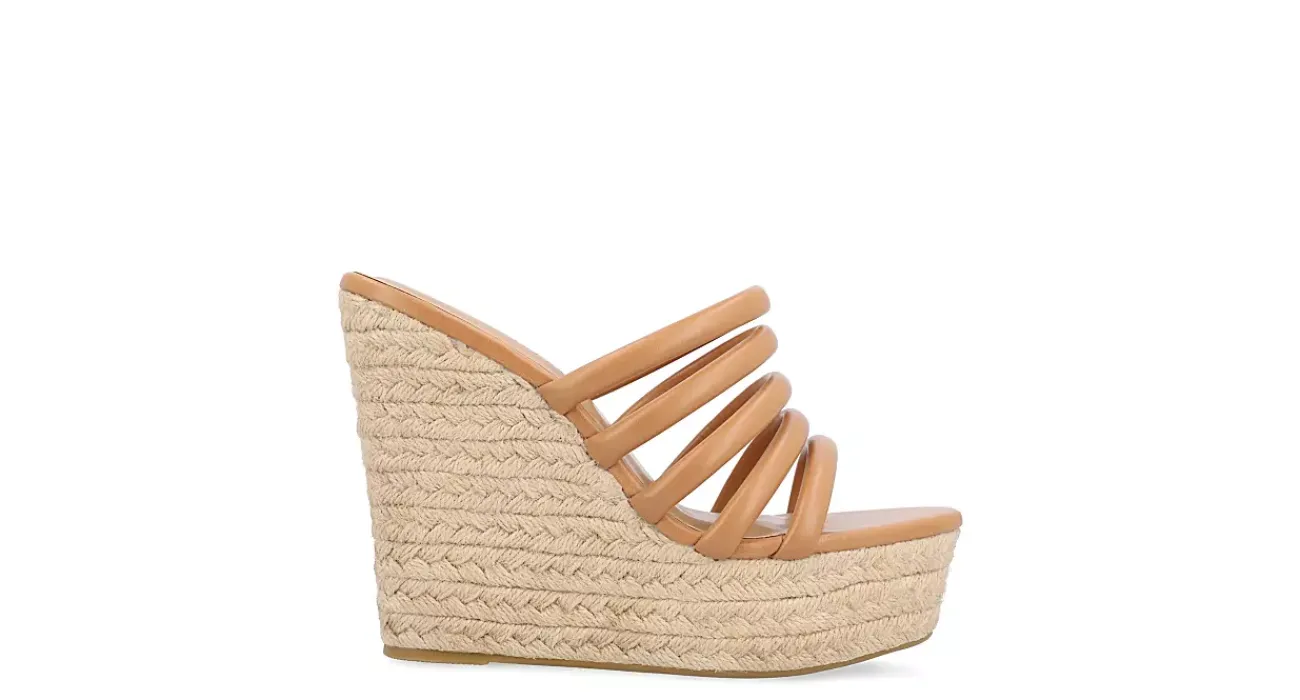 WOMENS CYNTHIE WEDGE SANDAL>JOURNEE COLLECTION Clearance