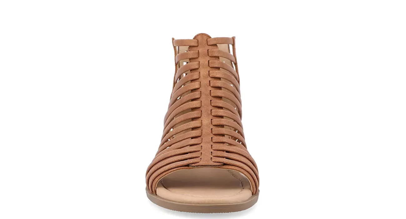 WOMENS DELILAH WIDE SANDAL>JOURNEE COLLECTION Discount