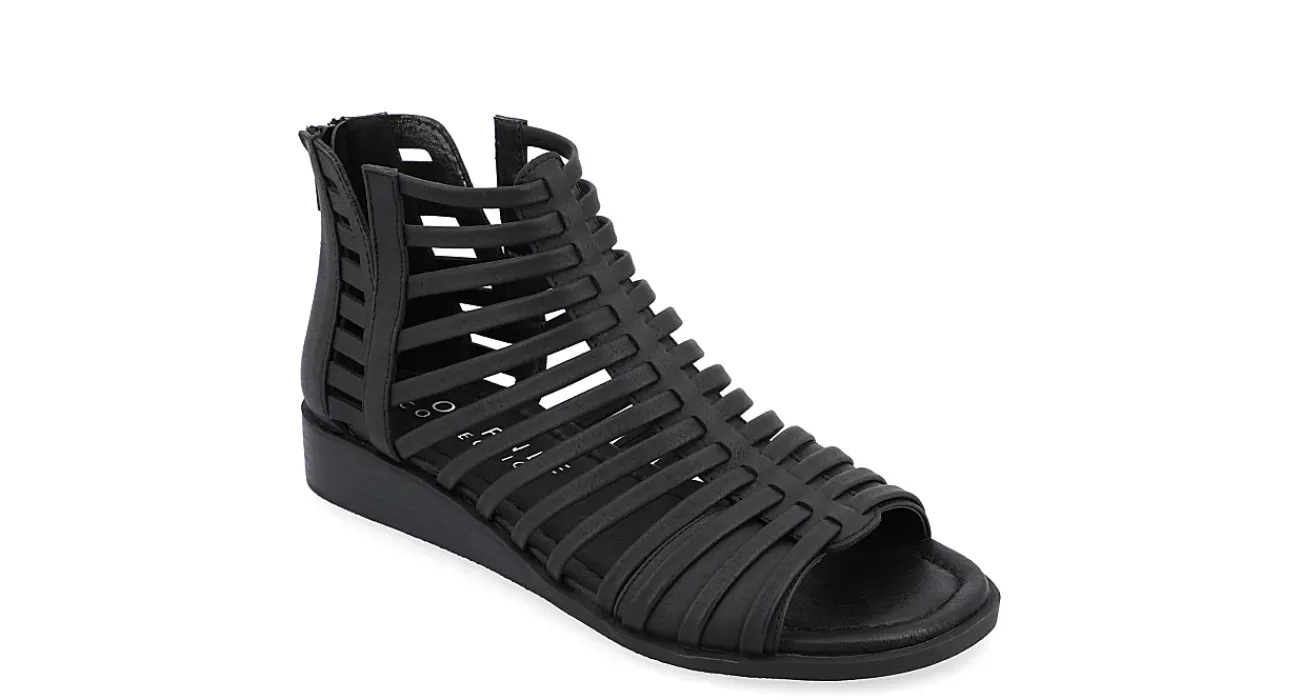 WOMENS DELILAH WIDE SANDAL>JOURNEE COLLECTION Best