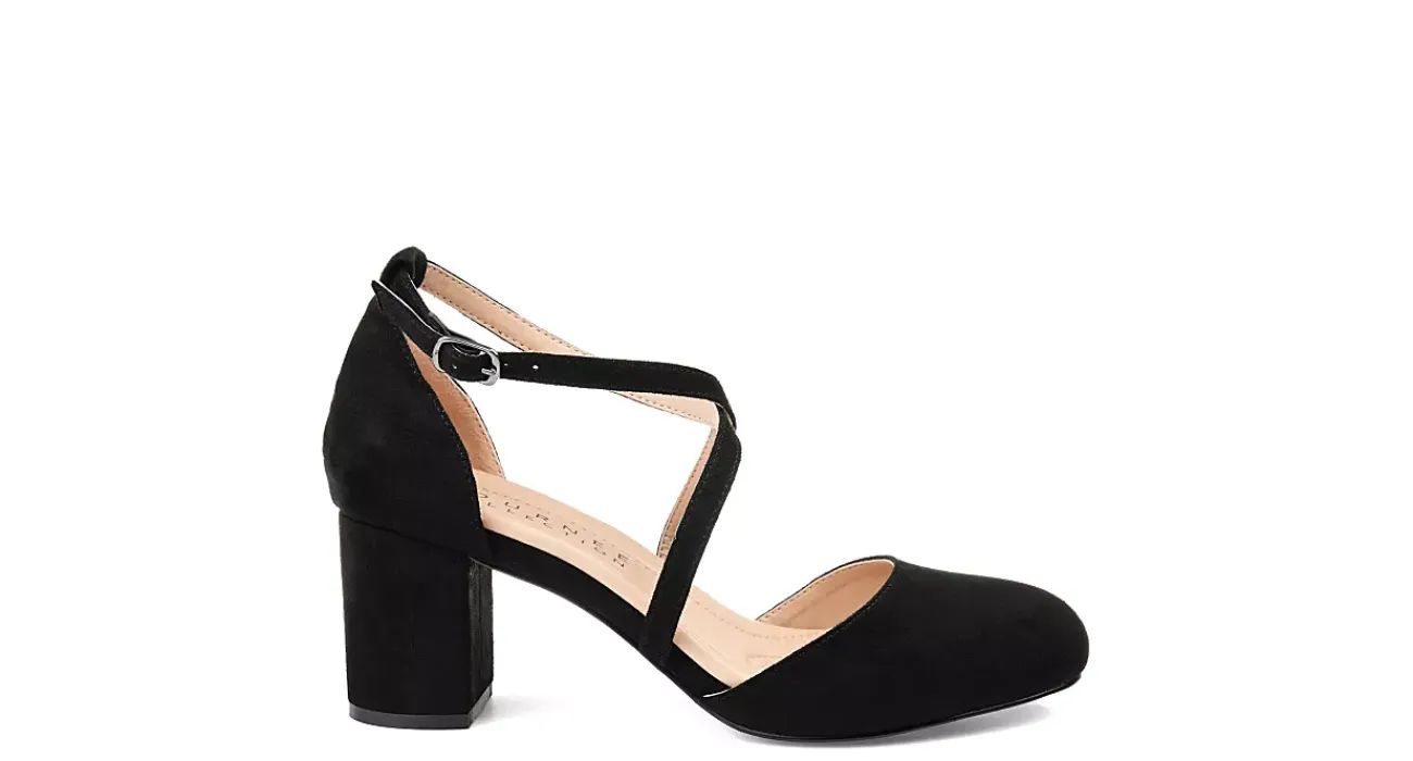 WOMENS FOSTER WIDE PUMP>JOURNEE COLLECTION Sale