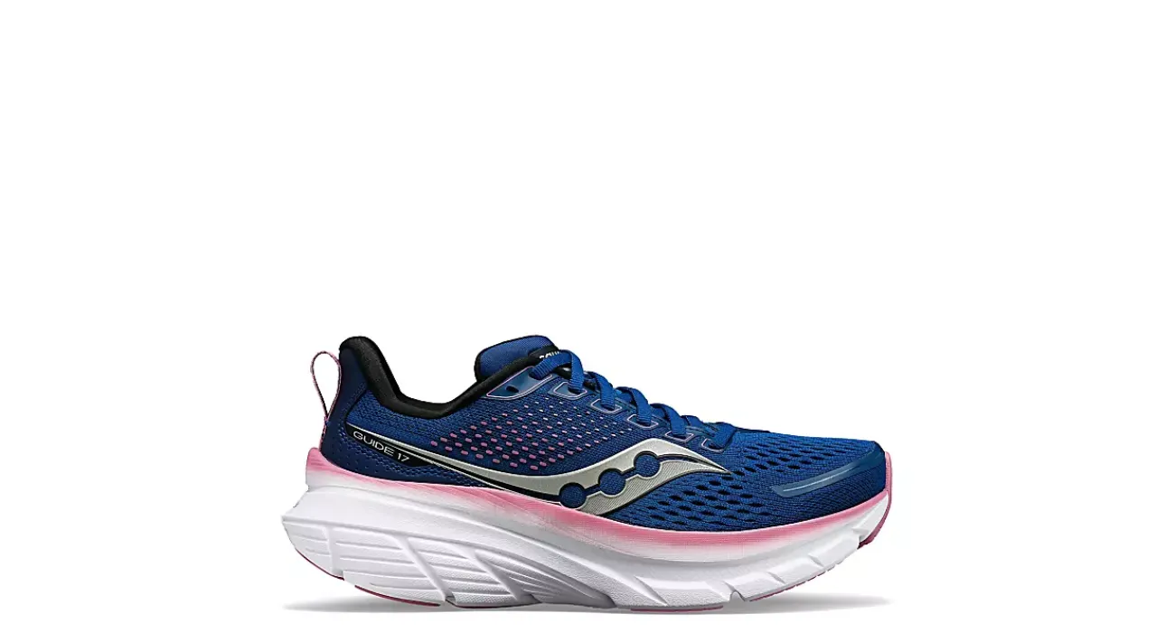 WOMENS GUIDE 17 RUNNING SHOE>SAUCONY Hot