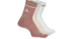WOMENS HIGH QUARTER SOCKS 3 PAIRS>ADIDAS
