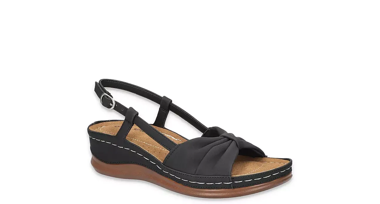 WOMENS JUPITER WEDGE SANDAL>EASY STREET Online