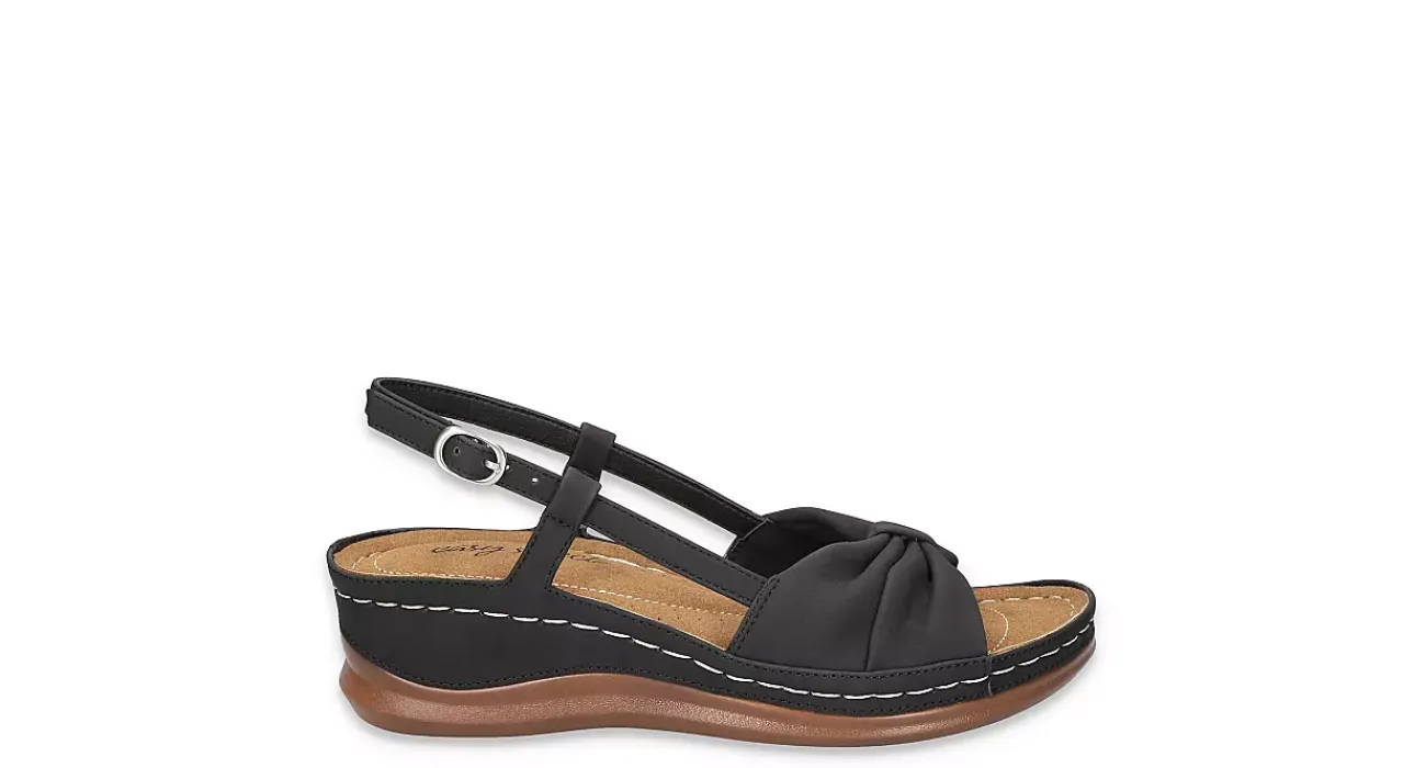 WOMENS JUPITER WEDGE SANDAL>EASY STREET Online