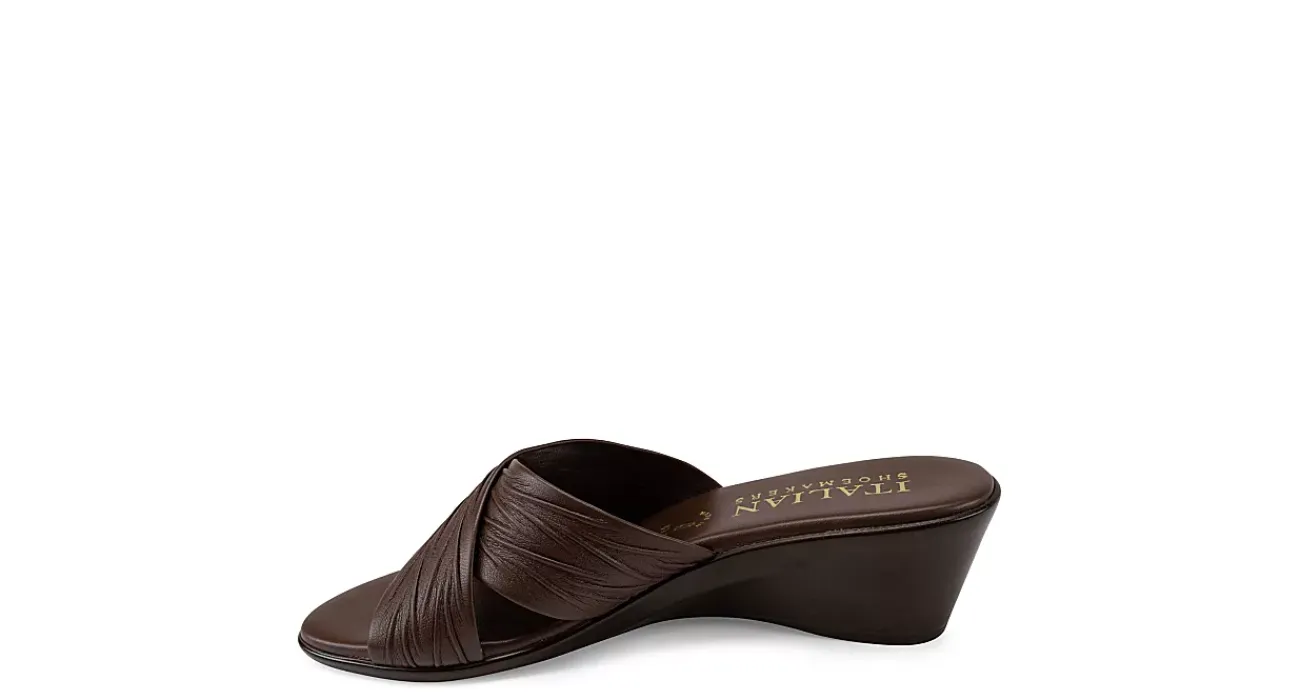 WOMENS KENNY WEDGE SANDAL>ITALIAN SHOEMAKERS Best