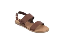 WOMENS LAVINE WIDE FLAT SANDAL>JOURNEE COLLECTION Online
