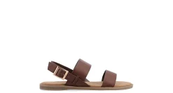 WOMENS LAVINE WIDE FLAT SANDAL>JOURNEE COLLECTION Online