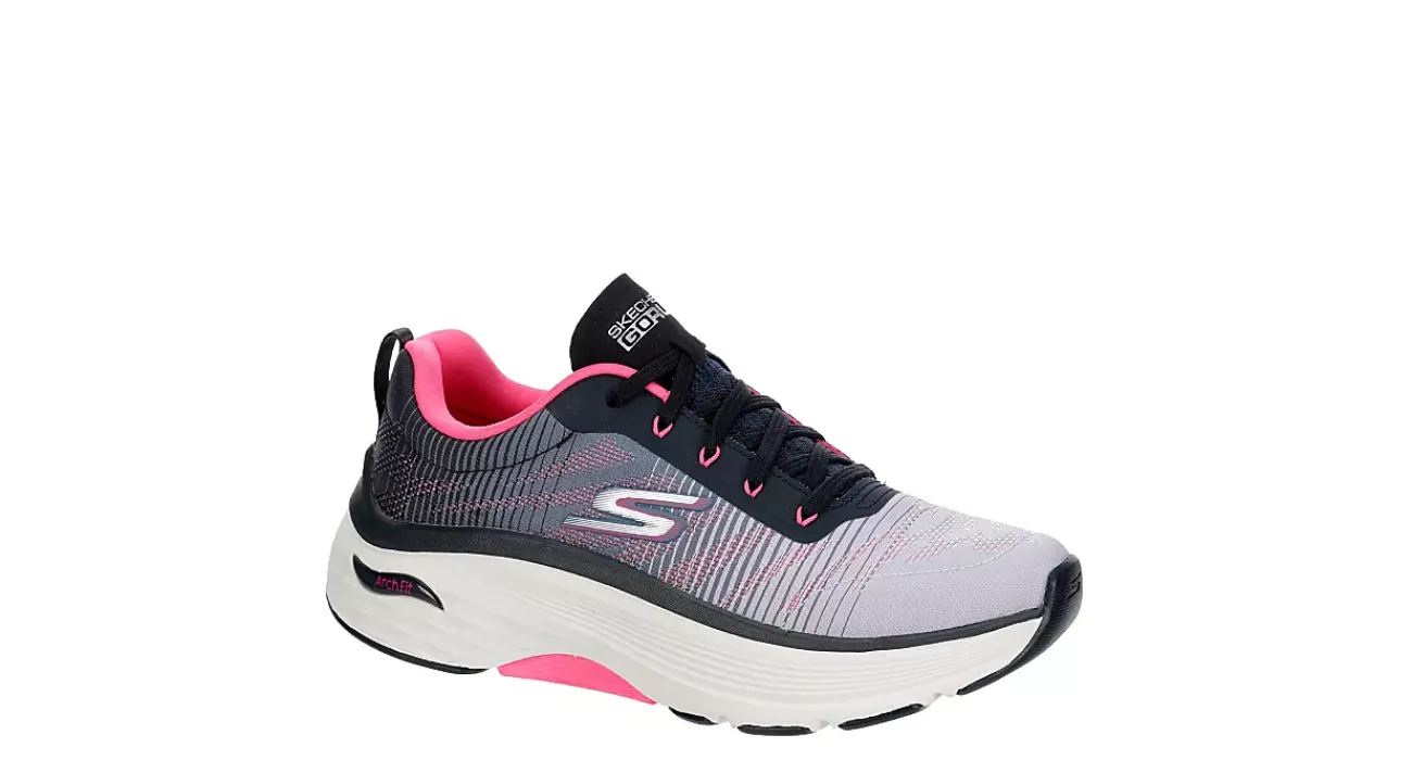 WOMENS MAX CUSHIONING ARCH FIT DELPHI RUNNING SHOE>SKECHERS
