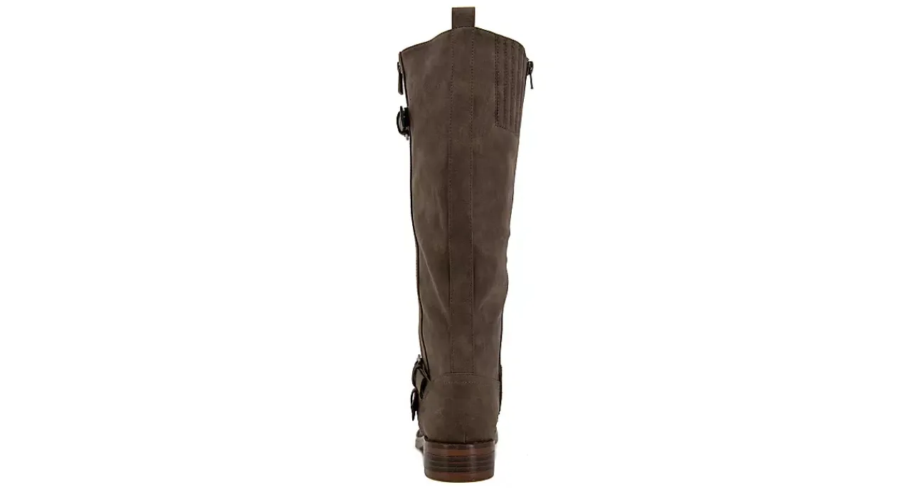 WOMENS MERTLE-C ZIP UP RIDING BOOT>XOXO Outlet