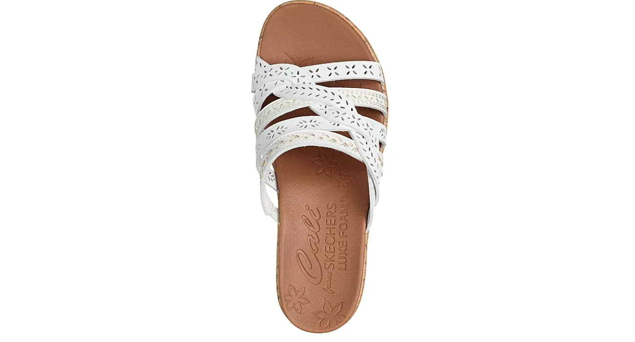 WOMENS NEW RESORT WEDGE SANDAL>SKECHERS Clearance