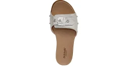 WOMENS NICE ICONIC FLAT SLIDE SANDAL><noscript><img width=