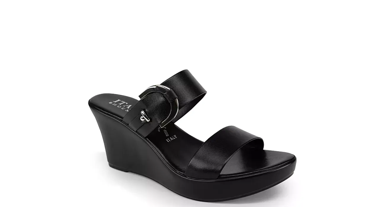 WOMENS QUINCIE WEDGE SANDAL>ITALIAN SHOEMAKERS New