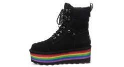 WOMENS RETRO ALICIA LACE UP WATER RESISTANT BOOT><noscript><img width=