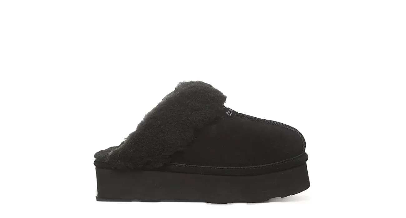 WOMENS RETRO LOKI PLATFORM SLIPPER>BEARPAW Clearance