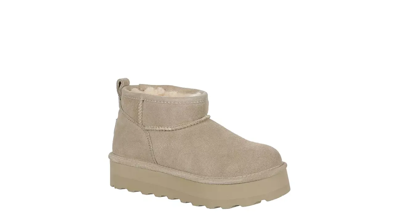 WOMENS RETRO SHORTY PLATFORM FUR BOOT>BEARPAW Online