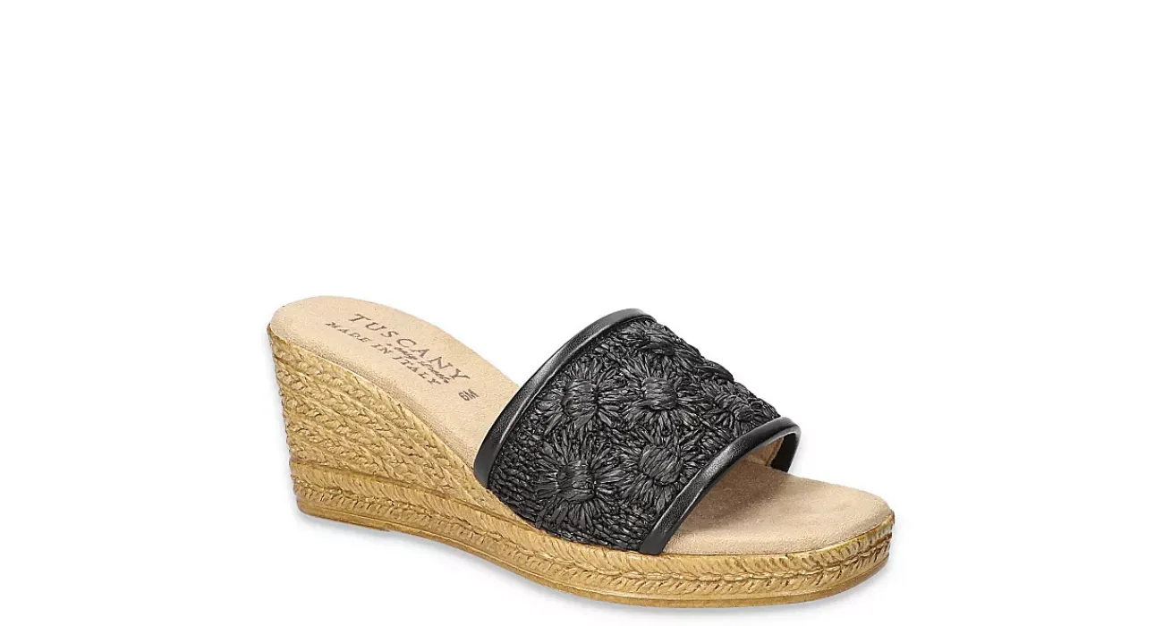WOMENS RICCI WEDGE SANDAL>TUSCANY